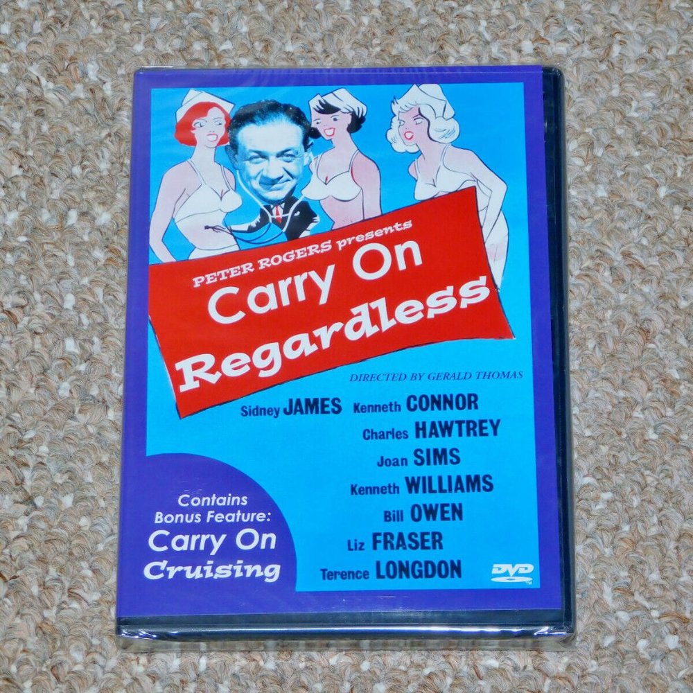 Carry On Regardless & Carry On Cruising DVD 2002 Brand New Anchor Bay